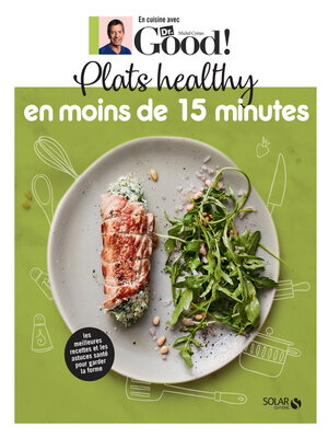 cover image of Plats healthy en moins de 15 minutes